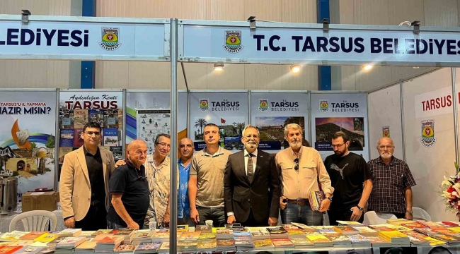 Tarsus Belediyesinin standına yoğun ilgi