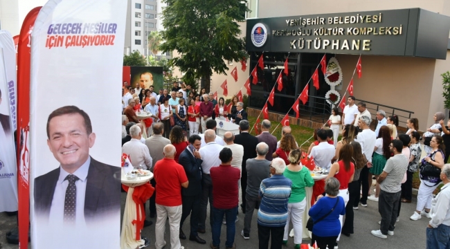 Yenişehir Belediyesi Nuri Ulusu Kütüphanesi hizmete açıldı