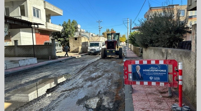 Akdeniz'de sokaklar yenileniyor