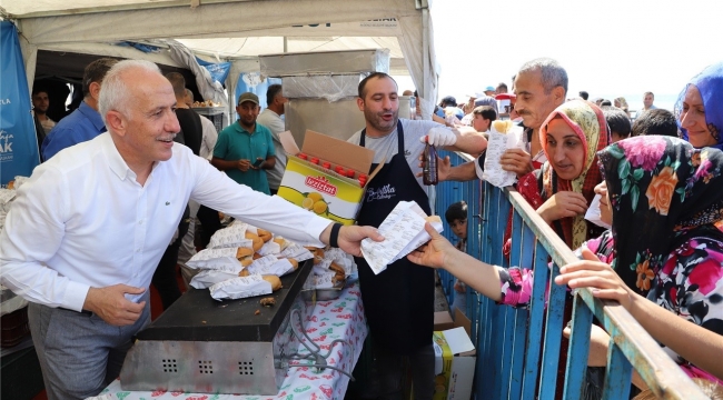 Akdeniz'i Karaduvar Balık Festivali heyecanı sardı