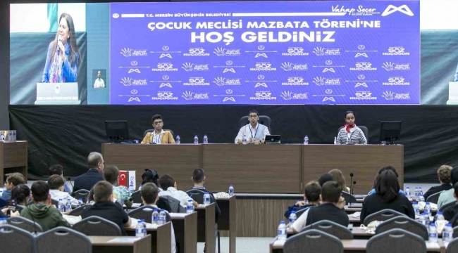 Mersin'de Çocuk Meclisi kuruldu