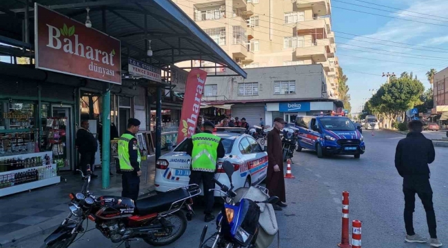 Mersin'de jandarma ekiplerince motosiklet sürücüleri denetlendi