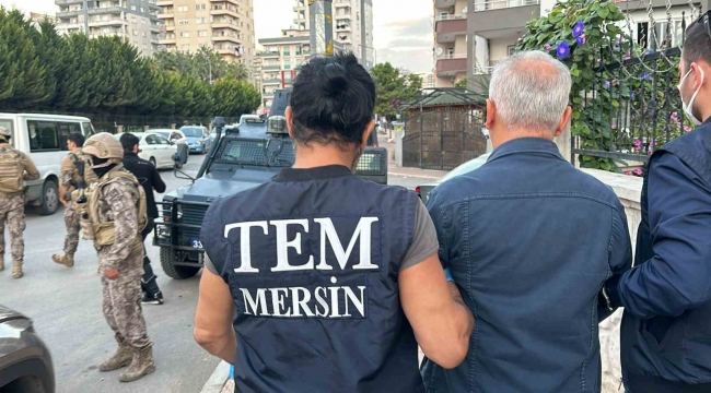 Mersin'de terör örgütlerine operasyon: 4 gözaltı