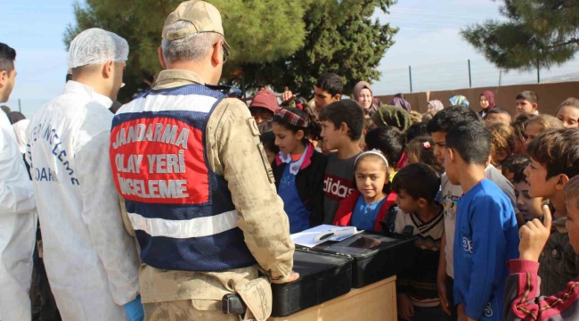 Öğrenciler, jandarma ekiplerini tanıdı