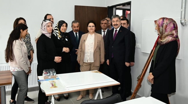 Türkiye'nin ilk 'Kadın Bağımlılıkla Mücadele ve Rehabilitasyon Merkezi' Osmaniye'de açıldı
