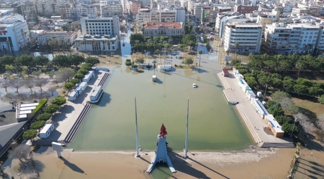 Venedik'e dönen İskenderun dron ile görüntülendi