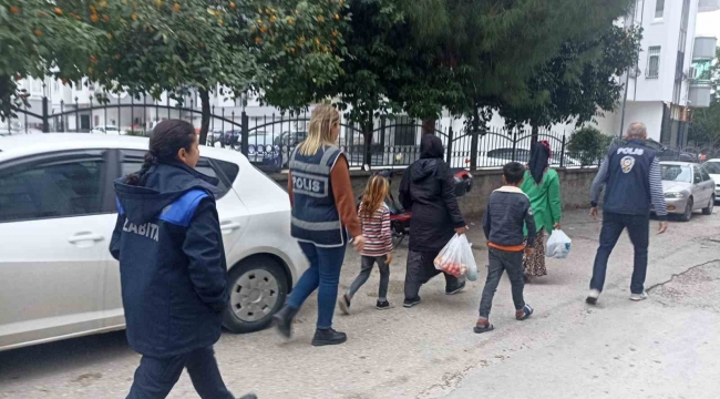 Adana'da cam silen ve dilenen şahıslar gözaltına alındı