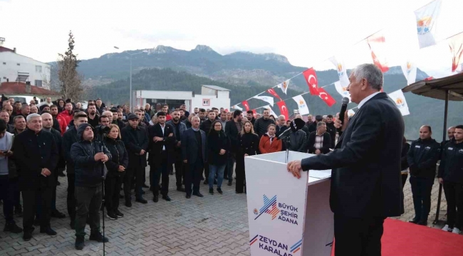 Aladağ'da Başkan Zeydan Karalar, 30 öğrencilik misafirhanenin açılışını yaptı
