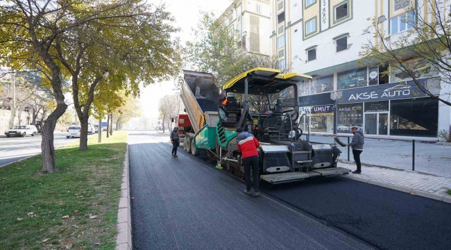 Büyükşehir, Dulkadiroğlu'nda bir arteri daha yeniledi