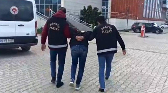 Hatay'da motosiklet yağma olayının şüphelisi tutuklandı