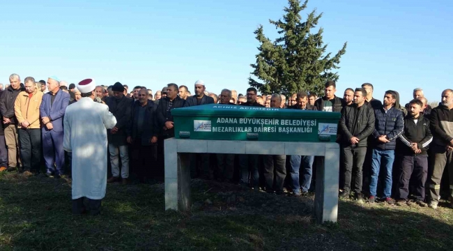 Kozan'da arkadaşı tarafından öldürülen Mustafa Hakkulu son yolculuğuna uğurlandı