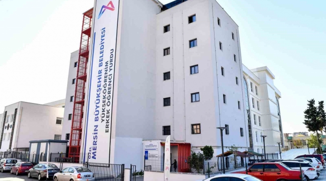 Mersin Büyükşehir Belediyesinden öğrencilere yurt desteği