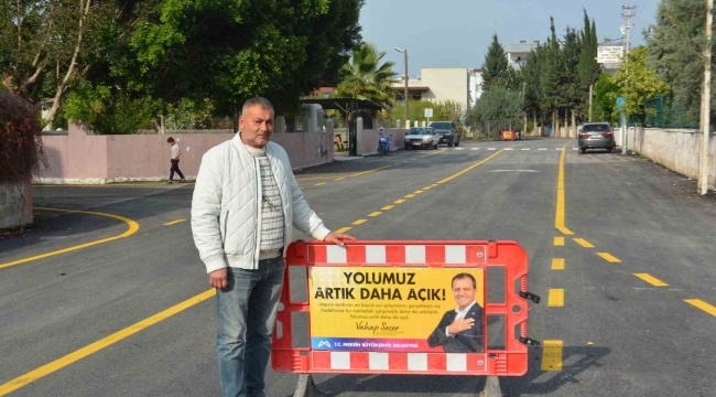 Mersin'de yollar yenileniyor