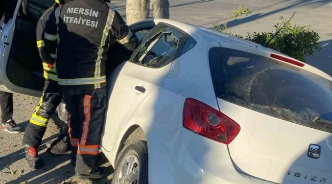 Tarsus'ta trafik kazası: 1 yaralı