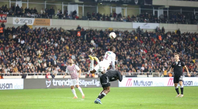 Trendyol Süper Lig: Hatayspor: 1 - Beşiktaş: 2