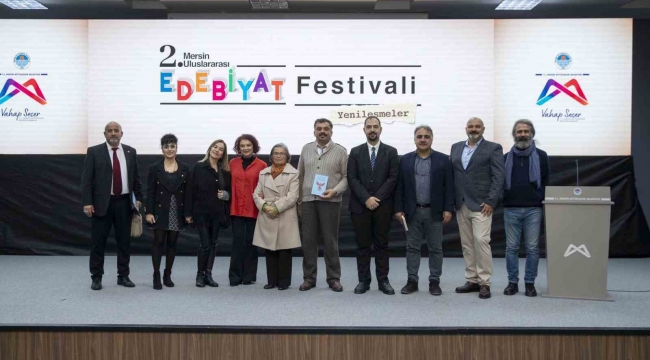 2. Uluslararası Mersin Edebiyat Festivali'nde ödüller sahiplerini buldu