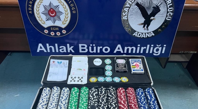 2023 yılında Adana'da polis "oyuncu" kılığına girip 381 kumarhane bastı