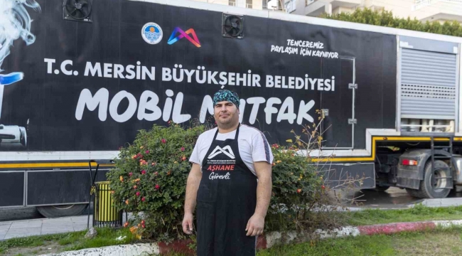 'Mobil Mutfak Tırı' ve 'Mahalle Mutfakları' 48 noktada 3 çeşit yemek hizmeti sunuyor