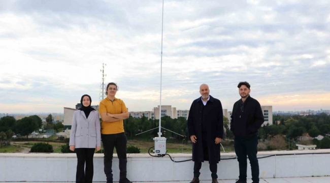 Adana'da Türkiye'nin 6. 'Alçak Yörünge Uydu Yer Gözlem İstasyonu' kuruldu