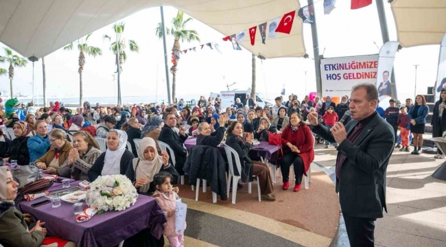 Başkan Seçer: "Kadın çalışsın, üretsin istiyoruz"