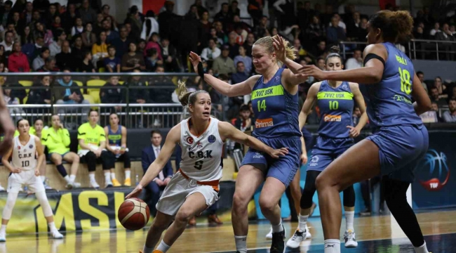 FİBA Kadınlar Avrupa Ligi: Çukurova Basketbol: 56 - USK Prag : 77