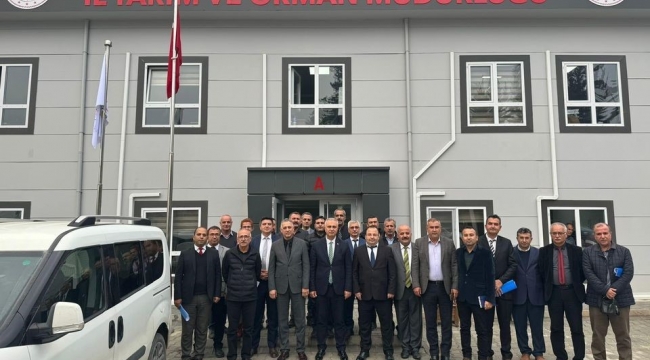 Hatay İl Tarım ve Orman Müdürlüğünde koordinasyon toplantısı gerçekleştirildi