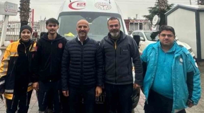 Hatay'da modern cihazlarla donatılan 2 ambulans hizmete başladı