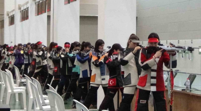 Havalı Silahlar Federasyon Kupası Mersin'de başladı