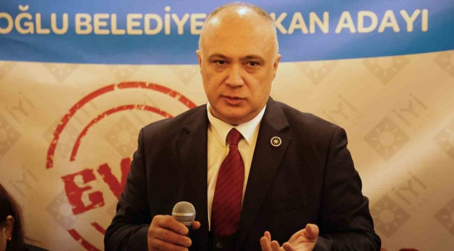 İYİ Parti Dulkadiroğlu Belediye Başkan Adayı Dr. Can: "Dulkadiroğlu'muzu şaha kaldırmaya geliyoruz"