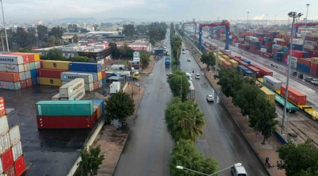 Liman yolu güzergahında trafik güvenliği çalışmaları başladı