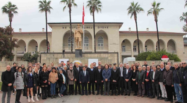 Mersin'de 10 Ocak Çalışan Gazeteciler Günü kutlandı