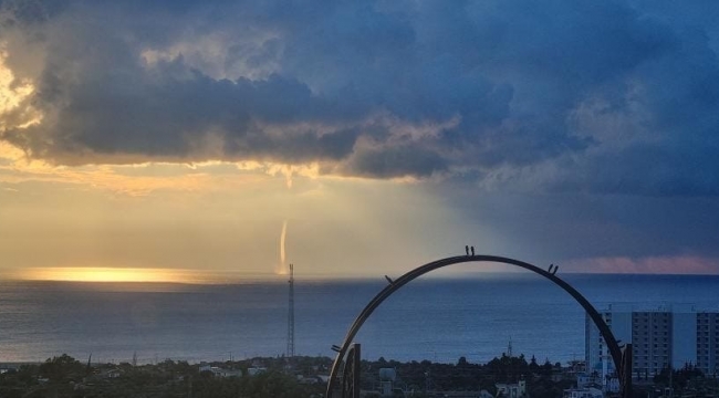 Mersin'de hortum çıktı