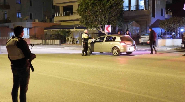 Samandağ'da yılbaşında geniş çaplı uygulama