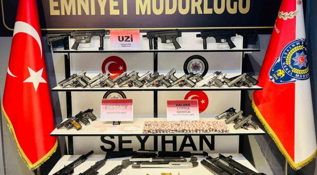 Seyhan'da 94 ruhsatsız silah ele geçirildi, çeşitli suçlardan aranan 315 kişi yakalandı