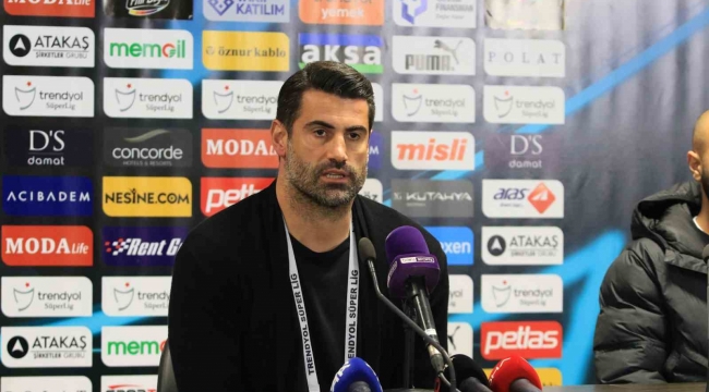 Volkan Demirel: "Beraberlik serimize bir maç daha ekledik"