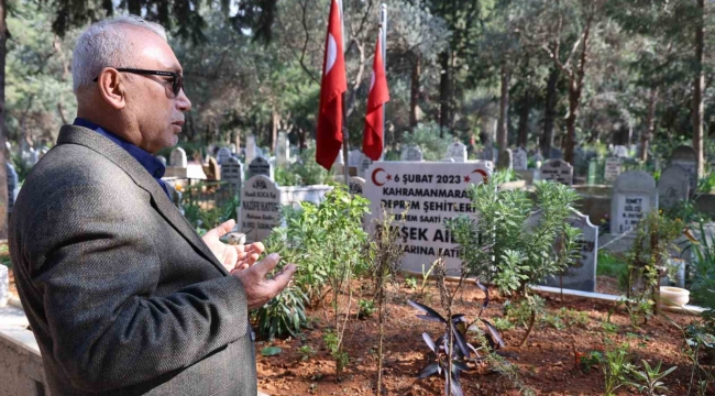 Acılı baba Şimşek: "Deprem bugün gibi, aynı acıyı yaşıyoruz ama bir yerde seviniyorum, yavrularımın cenazesine ulaşabildim"