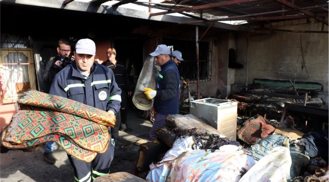 Akdeniz Belediyesi, zor gününde vatandaşı yalnız bırakmadı