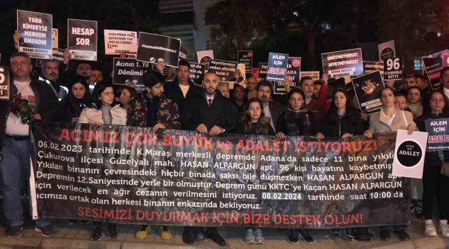 Alpargün Apartmanı'nda ölen 96 kişi için yürüyüş düzenlendi