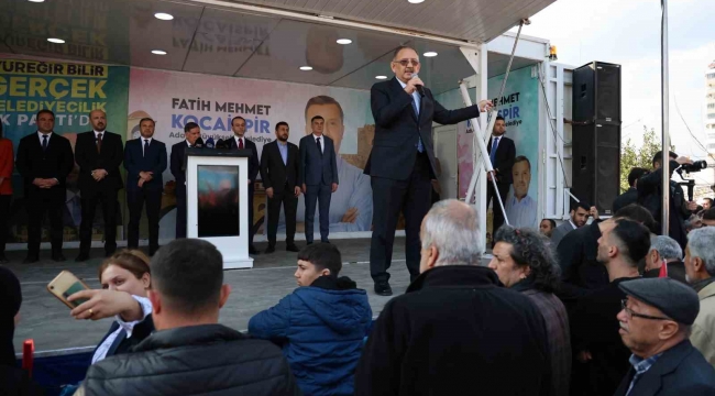 Bakan Özhaseki'den Adana'daki kentsel dönüşüm projesinde müjde