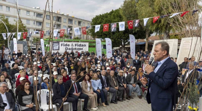 Büyükşehir Belediyesinden Tarsus ve Çamlıyayla'daki üreticilere destek