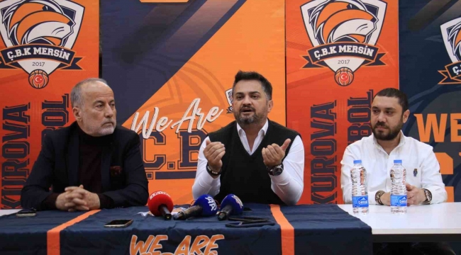 ÇBK Mersin Genel Koordinatörü Ender Ünlü: "Şampiyonluk kupasını getireceğimizin sözünü veriyoruz"