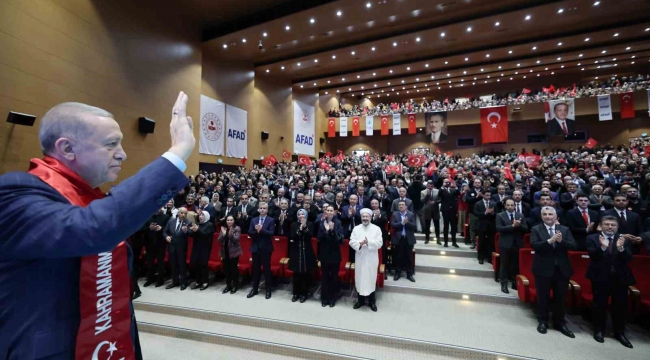 Cumhurbaşkanı Erdoğan: "Savunma sanayi yatırımlarını deprem bölgesine aktaracak proje hazırladık"