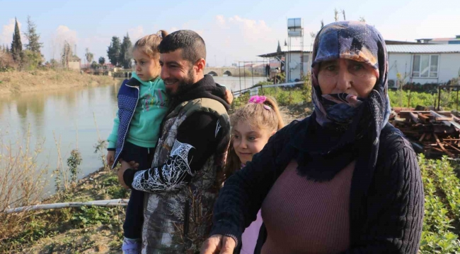 Depremde Asi Nehri evini yutmuştu, o gece yaşadıklarını korku içerisinde anlattı