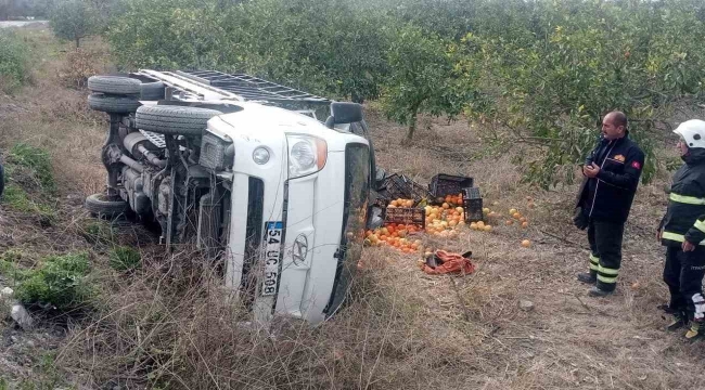 Erzin'de trafik kazası: 1 yaralı