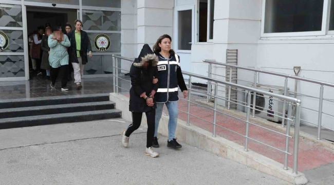Kadın hırsızlık çetesi "Gaco" çökertildi: 8 tutuklama