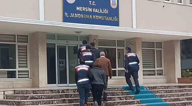 Mersin'de 3 şüpheliden 2'si tutuklandı