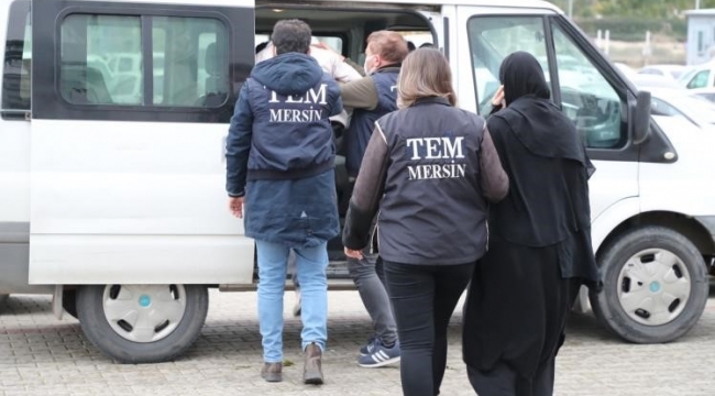 Mersin'de DEAŞ'ın hücre evi yapılanmasına kalkışan 2 şüpheli tutuklandı