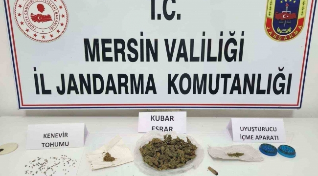 Mersin'de uyuşturucu operasyonu: 4 gözaltı