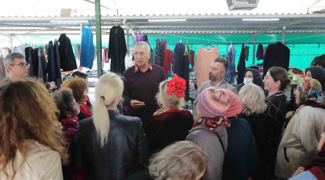 Mezitli'de 2. El Giyim ve Eşya Satış Pazarı açıldı