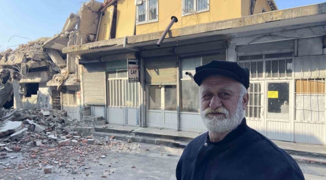 Osmaniye'de ağır hasarlı binaların yıkımı devam ediyor